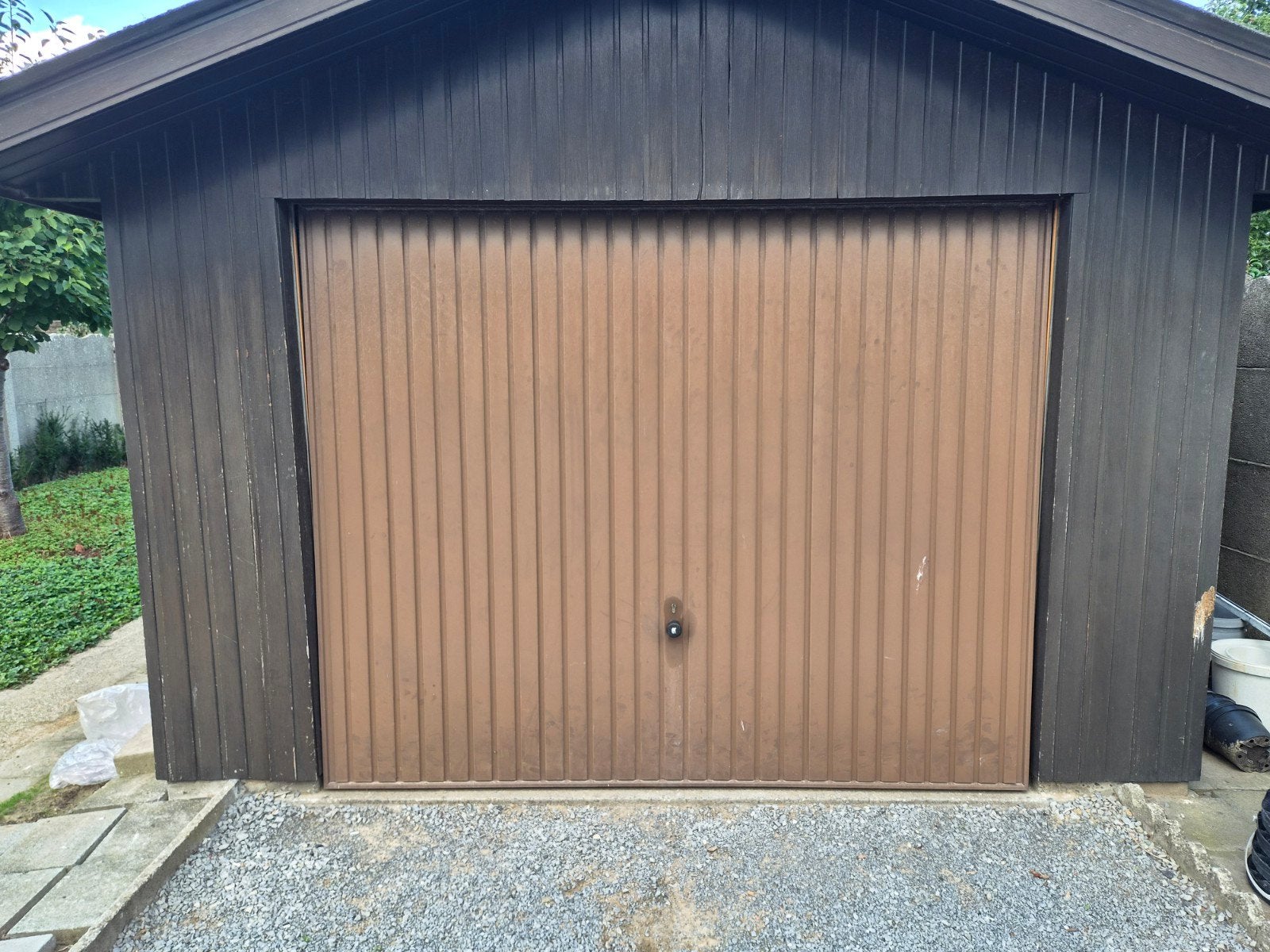 garagepoort, Ophalen, Gebruikt, 120 cm of meer, Garagedeur