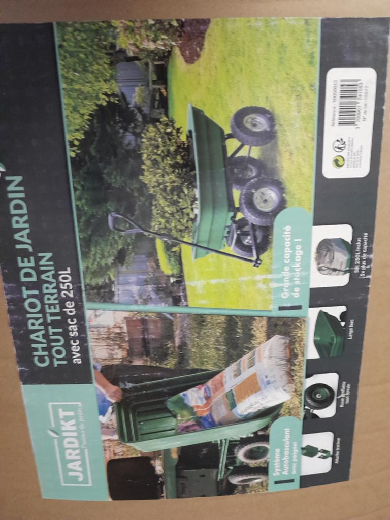 Tuinkar nieuw in de doos Met kipfunctie, Tuin en Terras, Kruiwagens, Ophalen