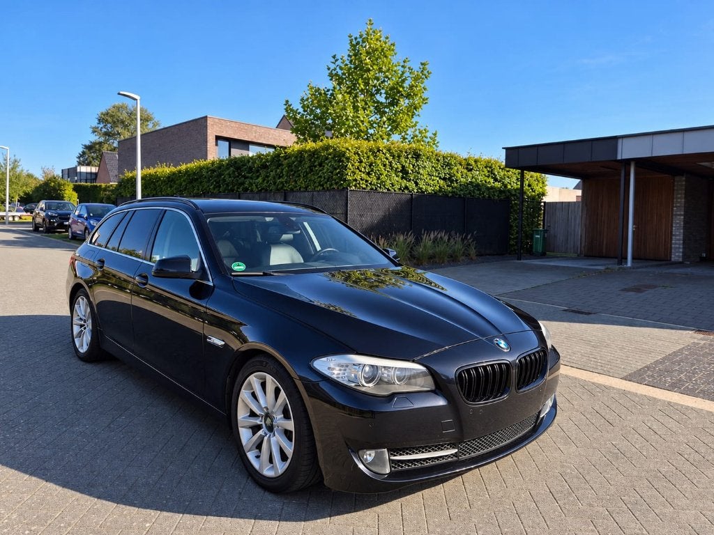 BMW 525D Automaat 172.000 km, Auto's, Automaat, Achterwielaandrijving, Zwart, 4 cilinders