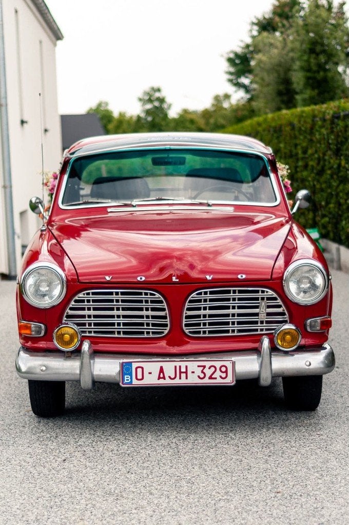 Volvo Amazon B20 1969, Auto's, Achterwielaandrijving, 87 kW, Zwart, Leder