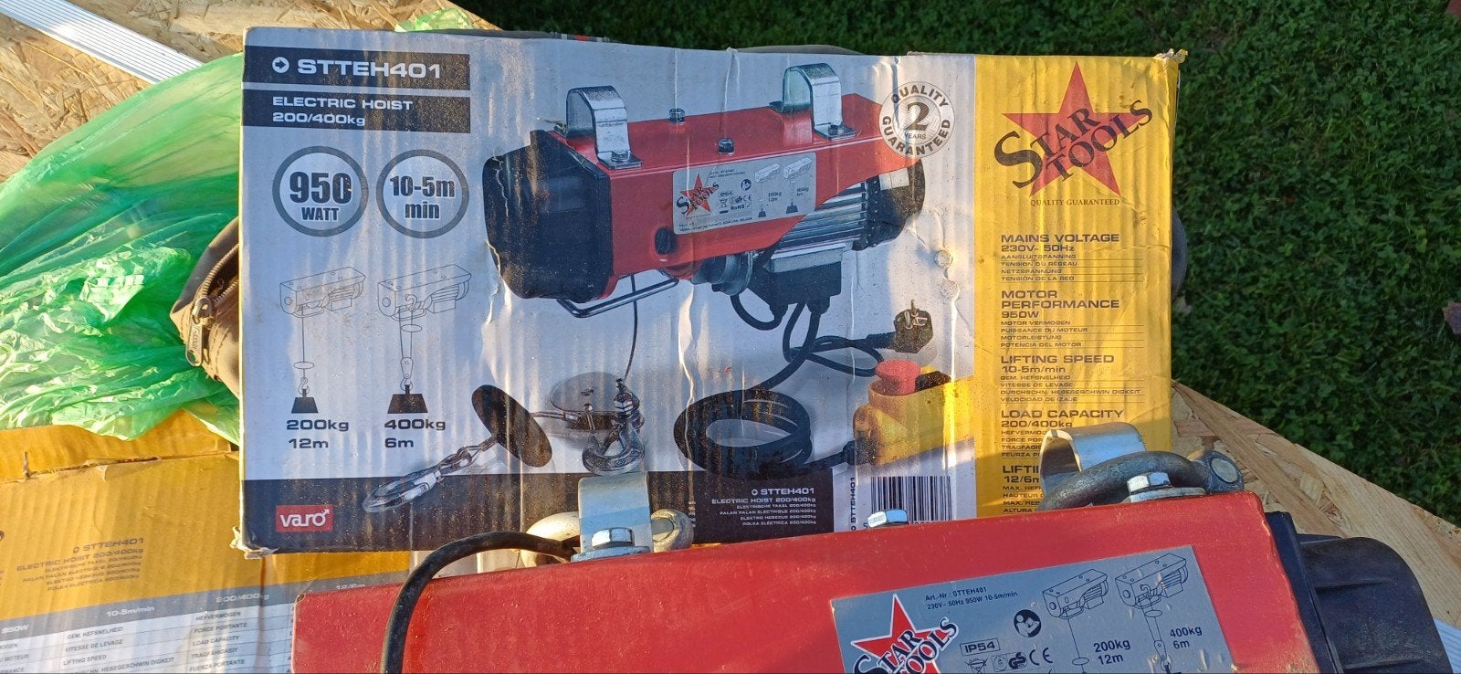 Star Tools elektrische hijstoestel, Doe-het-zelf en Bouw, Ophalen, Elektrisch
