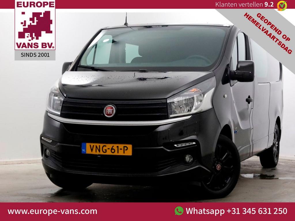 Fiat Talento 2.0 MultiJet 145pk L2H1 D.C. Business Pro Airco, Zwart, Bedrijf, Onderhoudsboekje, Parkeersensor