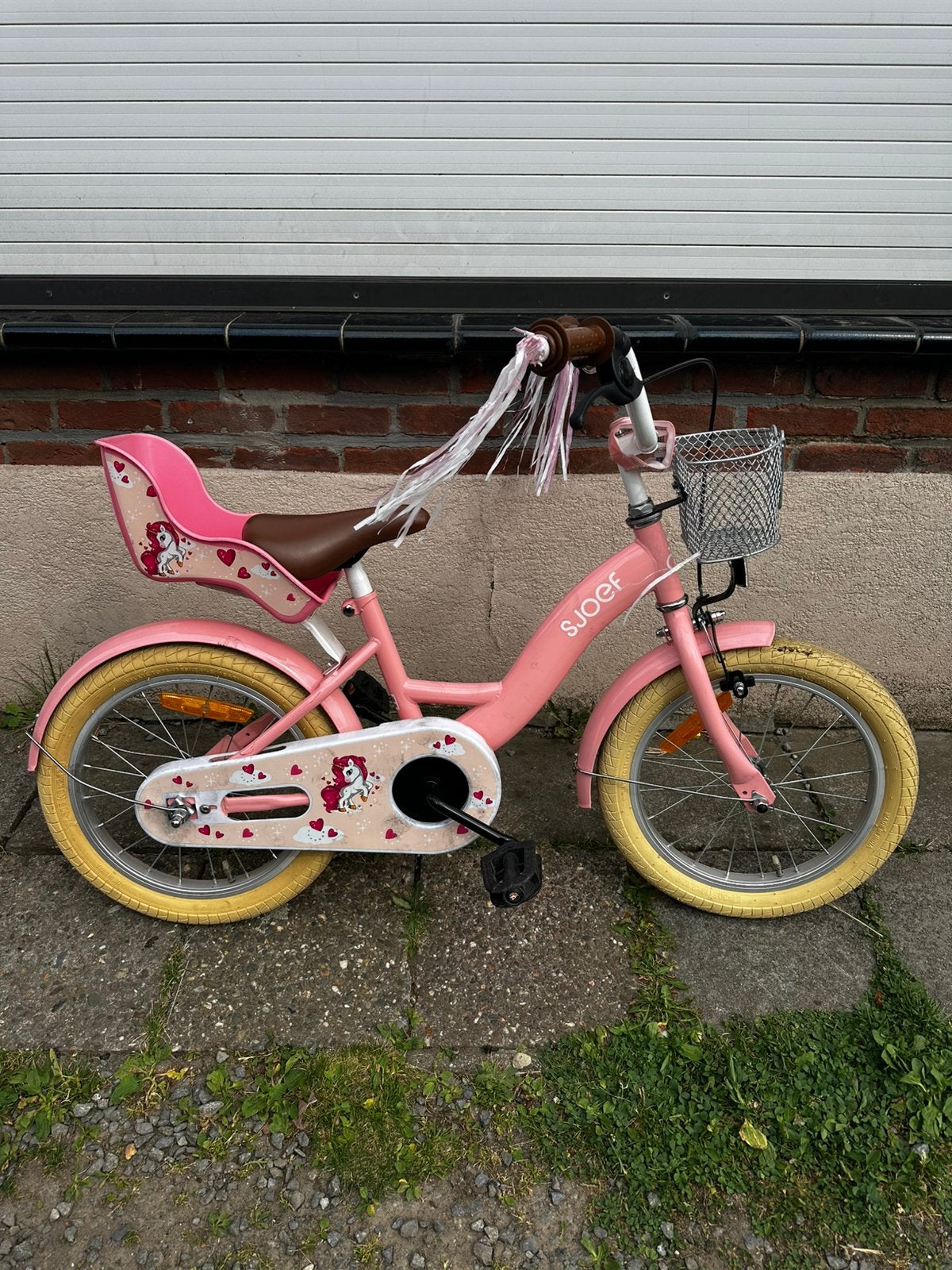 Meisjesfiets, Ophalen, Gebruikt