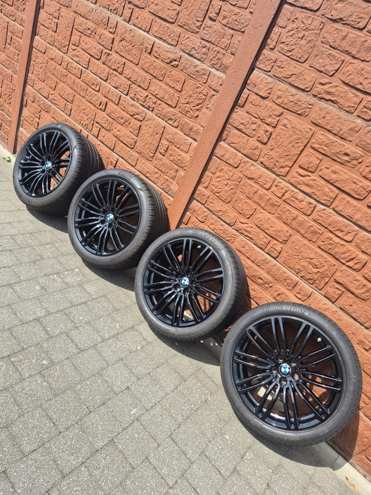 Originele Bmw M3 Breedbandset 19" zomer, Auto-onderdelen, Overige, Gebruikt, Banden en Velgen, Zomerbanden