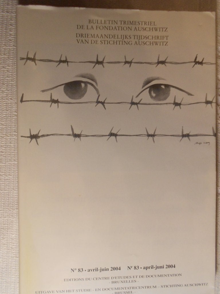 Driemaandelijks Tijdschrift Stichting Auschwitz, Ophalen of Verzenden, 1980 tot heden, Tijdschrift