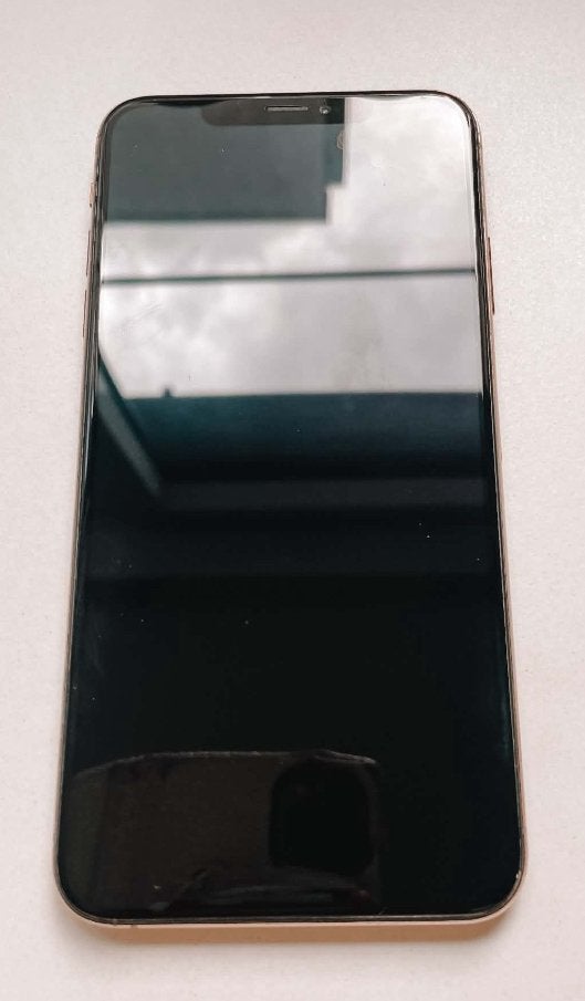 Iphone XS max gold (256 GB) met groen scherm, Ophalen, Gebruikt, Apple