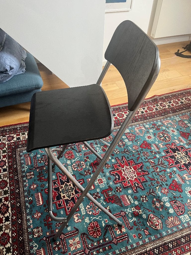Set van 3 FRANKLIN IKEA krukken, Ophalen, Gebruikt, Zwart