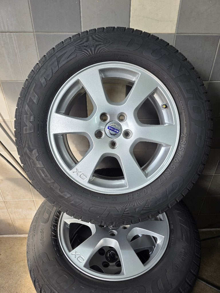 Volvo Segin Velgen 17" Met MO Dunlop Winterbanden, Auto-onderdelen, Ophalen of Verzenden, Gebruikt, Volvo