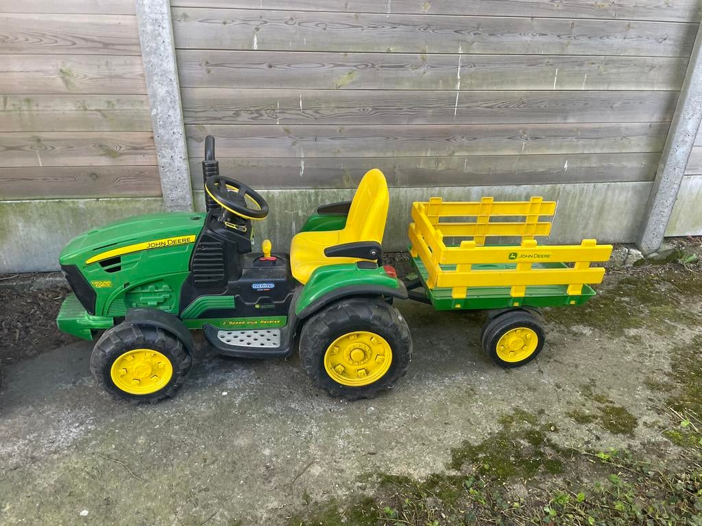Peg Perego elektrische quad en tractor voor kinderen, Ophalen, Gebruikt
