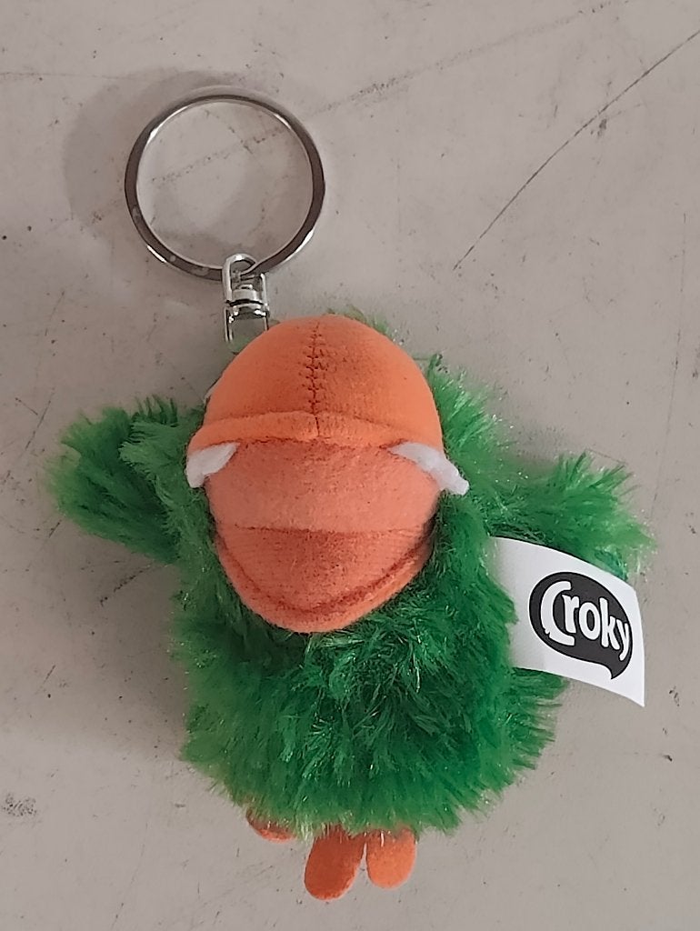Pluche Croky papegaai-sleutelhanger, Enlèvement ou Envoi, Comme neuf