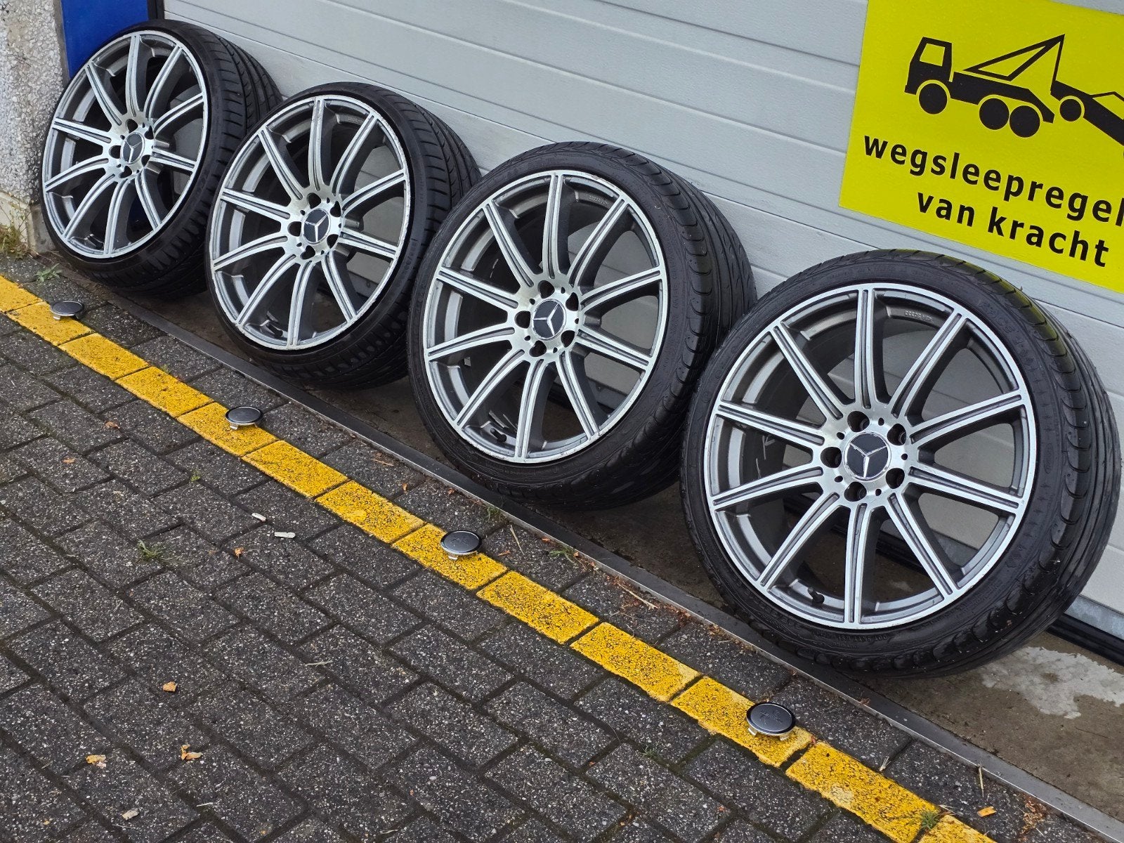 19 jantes 5x112 Mercedes AMG Audi Seat Skoda Volkswagen, Pneus et Jantes, Véhicule de tourisme, Pneus été, Utilisé
