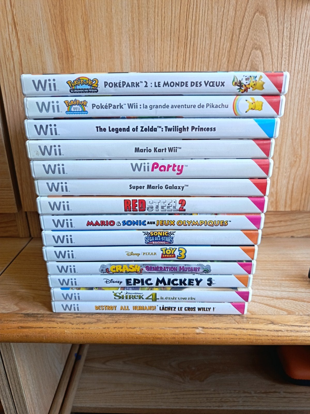 jeux Nintendo Wii, Enlèvement