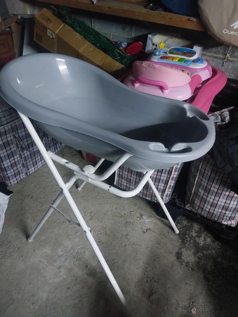 Baignoire avec pied, Kinderen en Baby's, Badjes en Verzorging, Gebruikt, Badje, Standaard, Ophalen