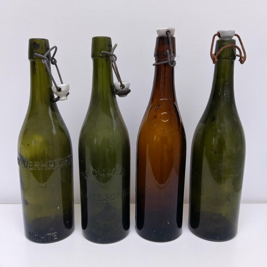 Oude bierflessen, Ophalen of Verzenden