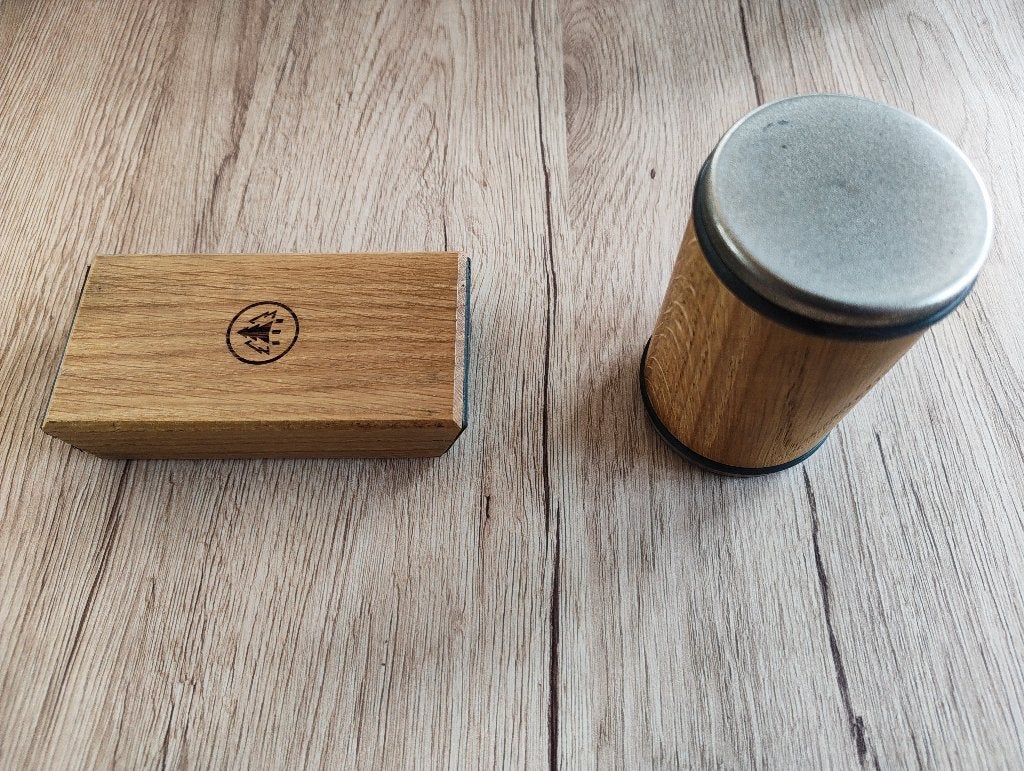 Messenslijper Horl 3 + whetstones fine & extra fine, Overige typen, Ophalen of Verzenden, Zo goed als nieuw, Overige materialen