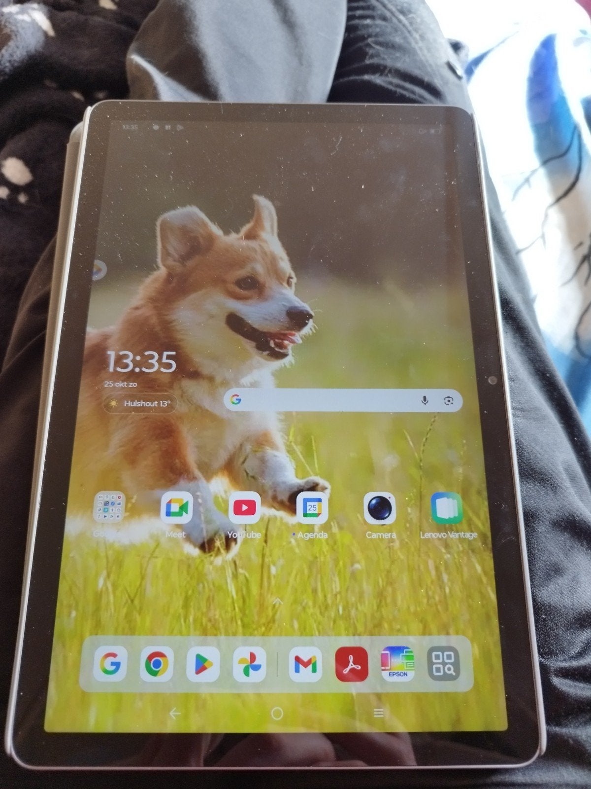 Lenovo tablet met hoes, Computers en Software, Ophalen of Verzenden