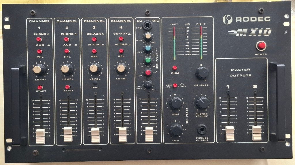 Rodec MX10 in topstaat, Musique & Instruments, Enlèvement, Comme neuf