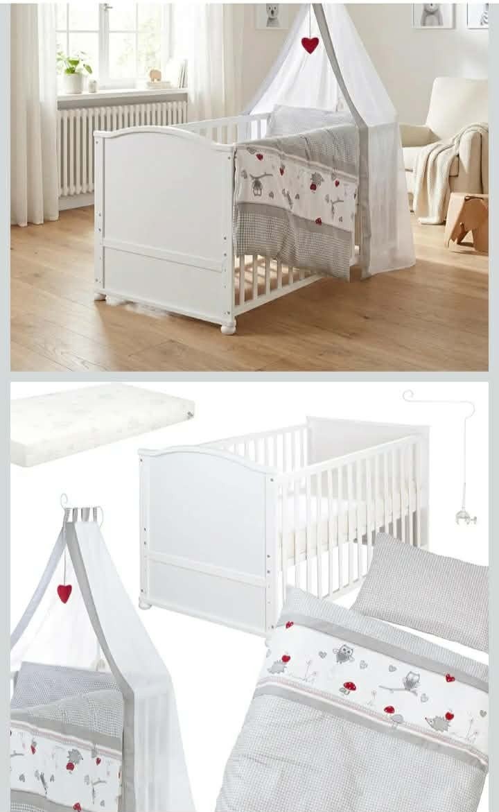 ROBA Lit bébé évolutif/convertible. Neuf dans sa boîte scell, Neuf, Garçon ou Fille