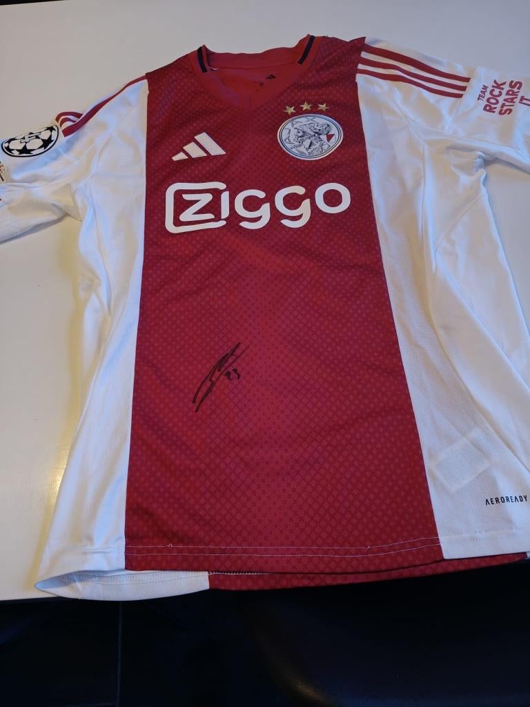 Voetbalshirt Ajax - Berghuis - gesigneerd, Maat M, Ophalen of Verzenden, Nieuw, Shirt