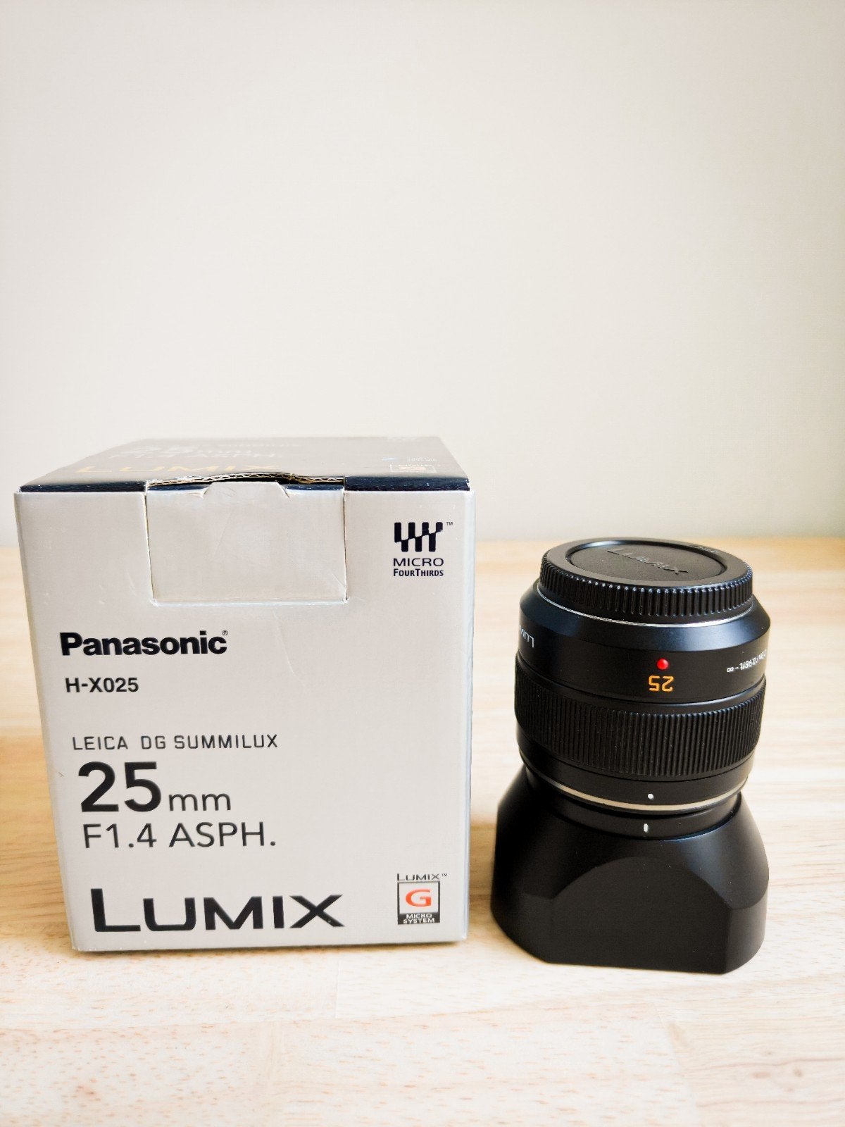 Panasonic Lumix 25 mm Leica, Audio, Tv en Foto, Ophalen of Verzenden, Leica