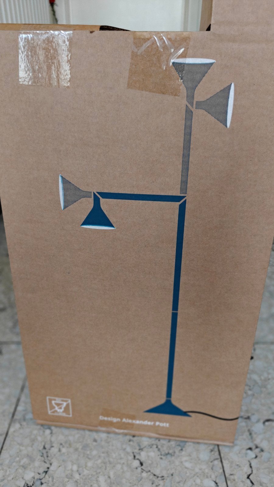 Blauwe IKEA lamp PS 2026, Neuf, Enlèvement ou Envoi, GU10, 150 à 200 cm
