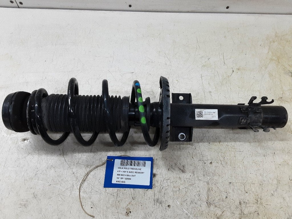 AMORTISSEUR OU ABSORBEUR DE CHOC AVANT GAUCHE Polo V (6R), Autos : Pièces & Accessoires, Utilisé, Volkswagen