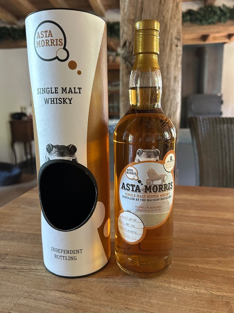 whisky Macduff 9y Asta Morris RUILEN !, Ophalen of Verzenden, Vol