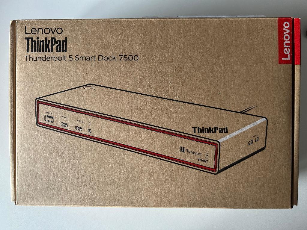 Thunderbolt 5 Smart Dock 7500, Informatique & Logiciels, Stations d'accueil, Enlèvement, Neuf, Station d'accueil, Lenovo