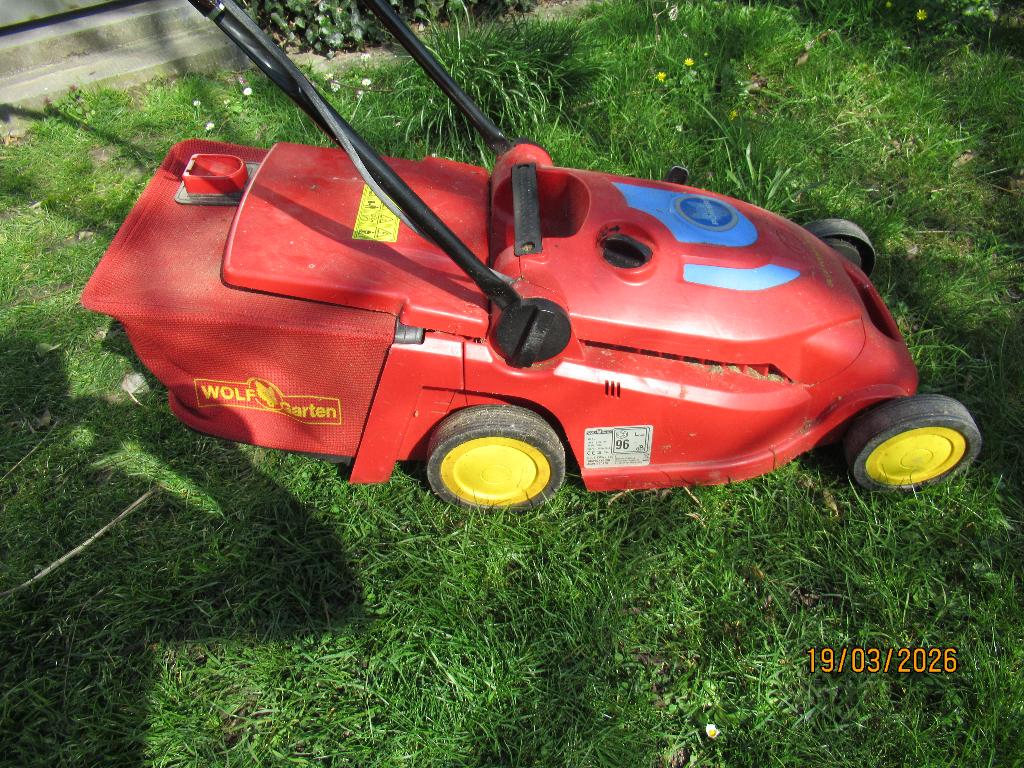 grasmachine, Tuin en Terras, Grasmaaiers, Ophalen, Wolf 🐺 garden, Opvangbak