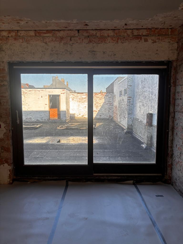 Kozijnen, Doe-het-zelf en Bouw, Ophalen, Gebruikt, 225 cm of meer, Inclusief glas