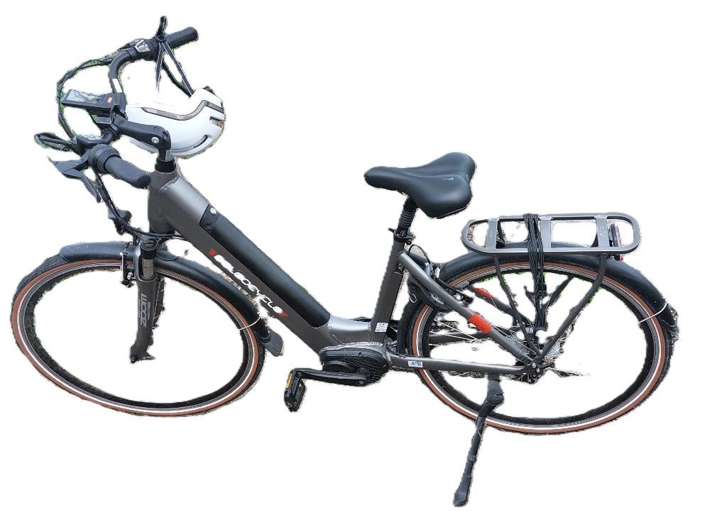 electrische damens fiets, Fietsen en Brommers, Terugtraprem, Gebruikt, 47 tot 50 cm, Versnellingen