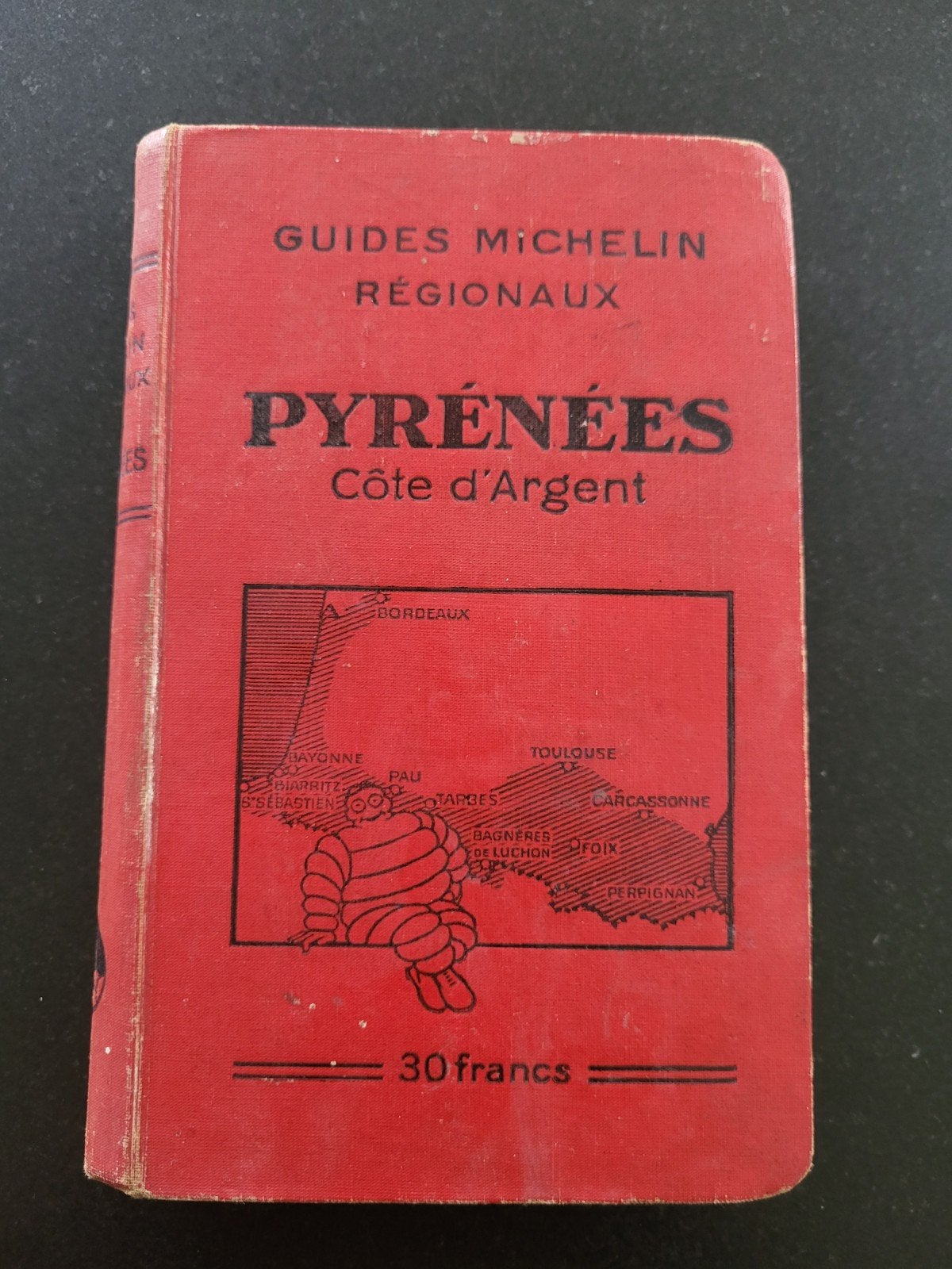 Michelingids Pyreneeën Zilverkust 1930-1931, Ophalen of Verzenden, Michelin