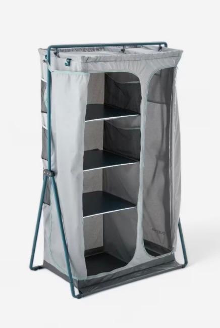 Grote opvouwbare en compacte campingkast XL Comfort, Caravanes & Camping, Meubles de camping, Enlèvement, Comme neuf, Armoire de camping
