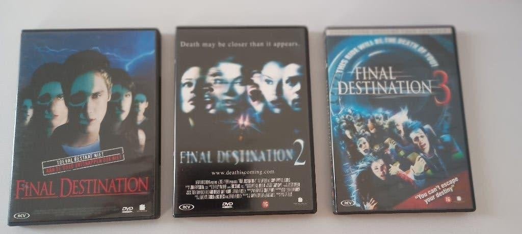 Dvd The Final Destination 1,2 en 3, Vanaf 16 jaar, Nederlands, Ophalen of Verzenden, Bovennatuurlijk