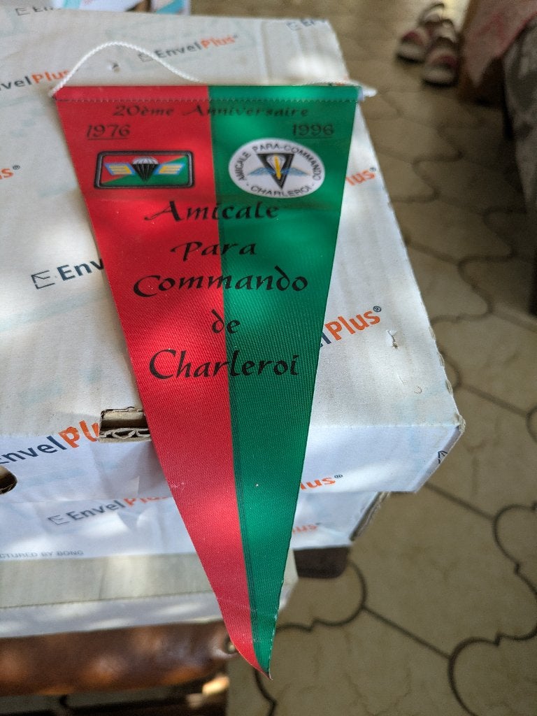 Para commando de Charleroi, Verzamelen, Ophalen of Verzenden, Landmacht, Vlag of Vaandel