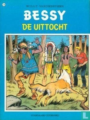 Bessy  : de uittocht, Gelezen, Willy Vandersteen, Eén stripboek, Ophalen of Verzenden