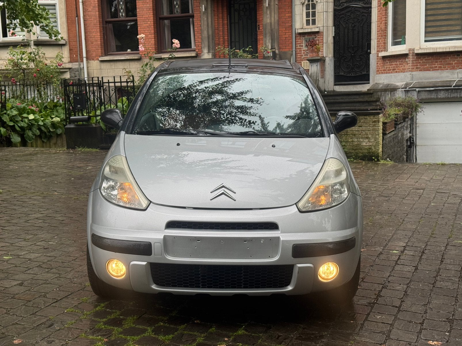 Citroën C3 pluriel 1.4 essence EURO4 117.000km / 2006, Autos, Cuir, Argent ou Gris, Achat, Cabriolet