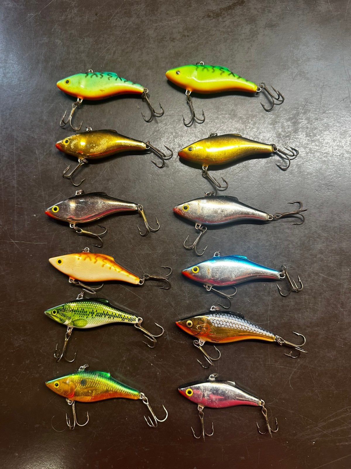 12x Rapala Rattlin Rap te koop., Watersport en Boten, Ophalen, Zo goed als nieuw