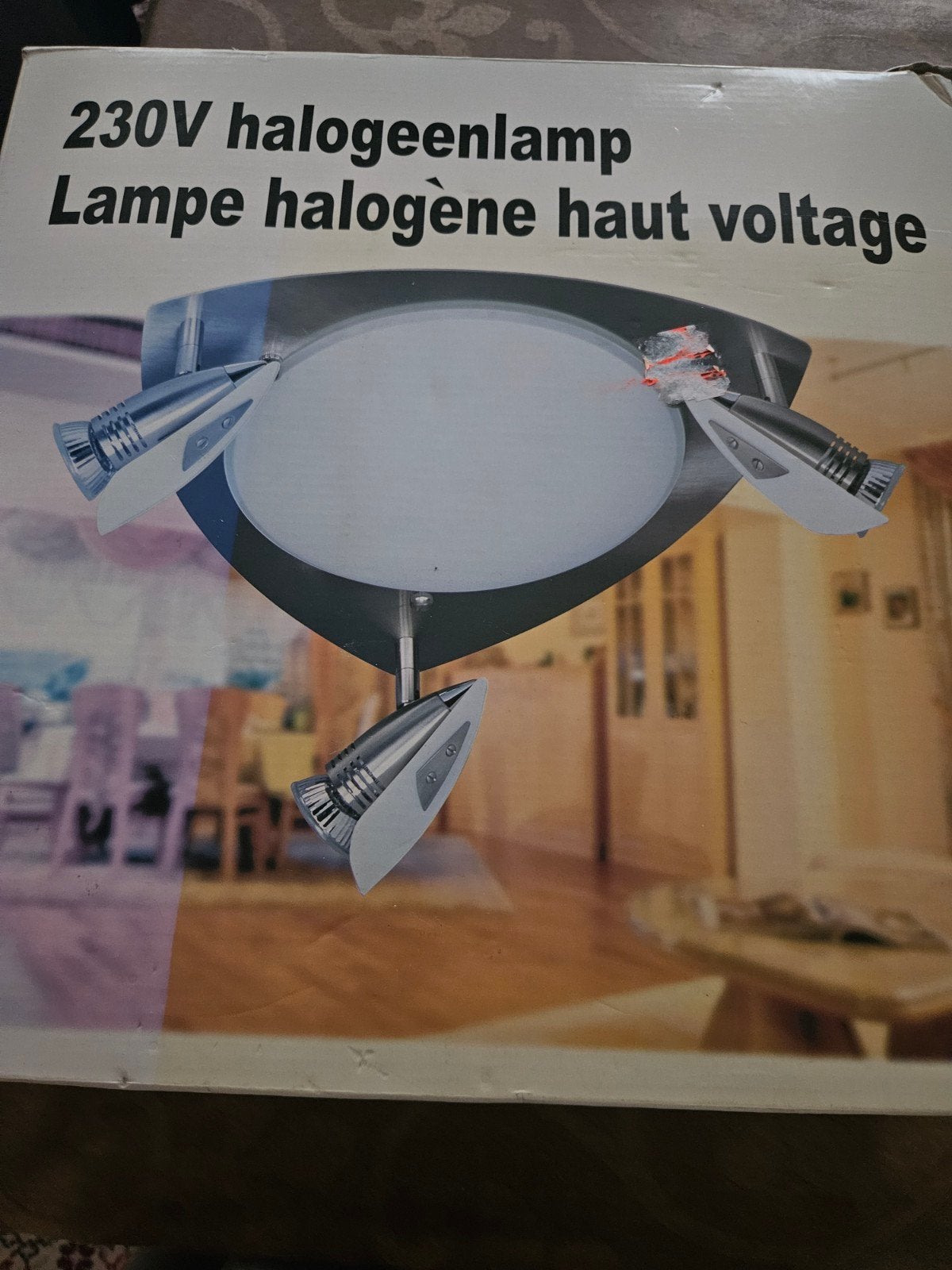 Lampe halogène