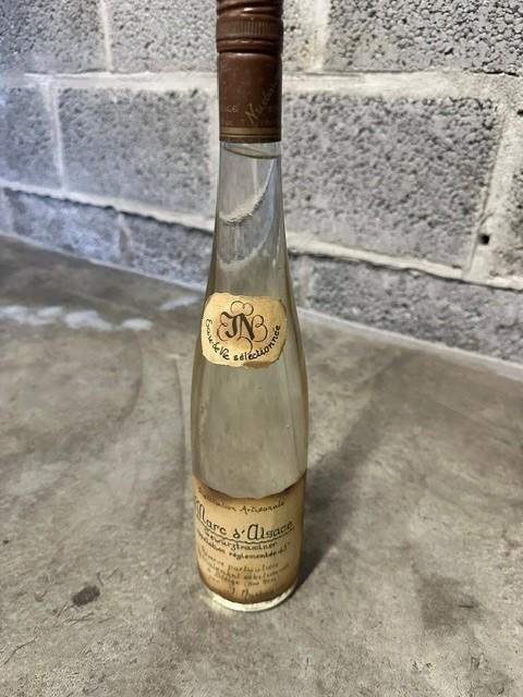 Vieille bouteille de liqueur Marc d Alsace scellée VINTAGE, Collections, Vins, Neuf, Enlèvement ou Envoi