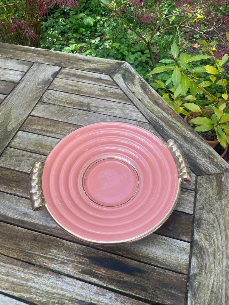 Plat Boch rose saumon, Enlèvement ou Envoi