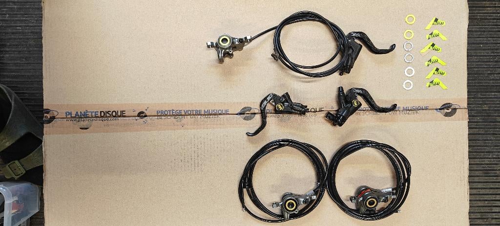Magura MT8 SL remmen + een 3de reserve, Fietsen en Brommers, Fietsonderdelen, Ophalen, Gebruikt, Overige typen, Magura