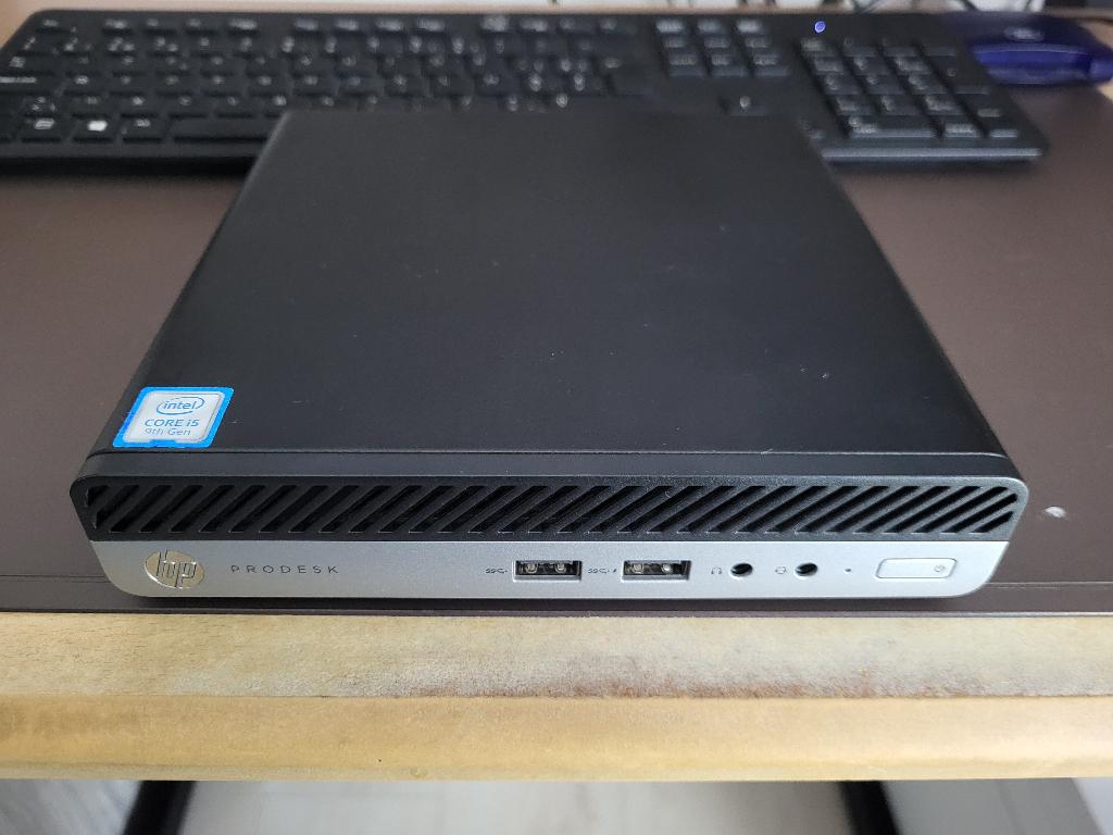 HP ProDesk 400 G5 Desktop Mini, Informatique & Logiciels, Ordinateurs de bureau, Utilisé, 3 à 4 Ghz, SSD, 8 GB, Enlèvement