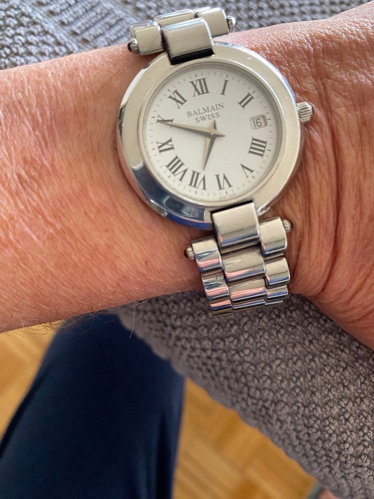 horloge, Staal, Staal, Polshorloge, Zo goed als nieuw