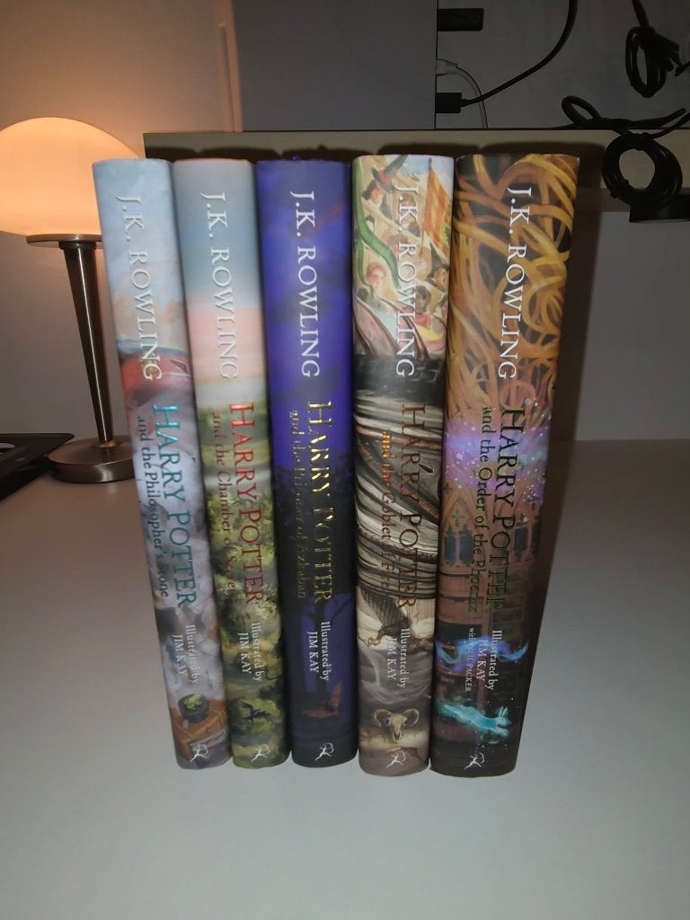 Harry Potter Illustrated Edition 1-5, Verzamelen, Harry Potter, Ophalen, Nieuw