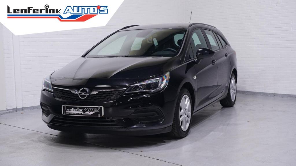 Opel Astra Sports Tourer 1.5 CDTI Business Apple Carplay/And, Auto's, Opel, 116 g/km, Zwart, Bedrijf, Astra