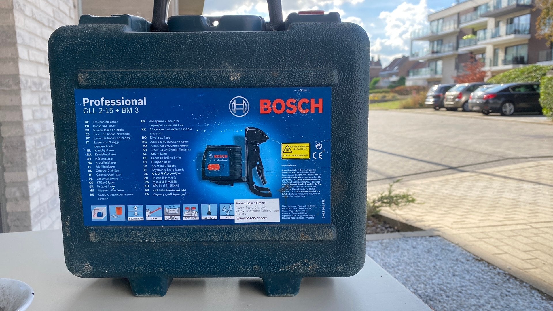 A vendre laser en croix, Bricolage & Construction, Enlèvement, Utilisé