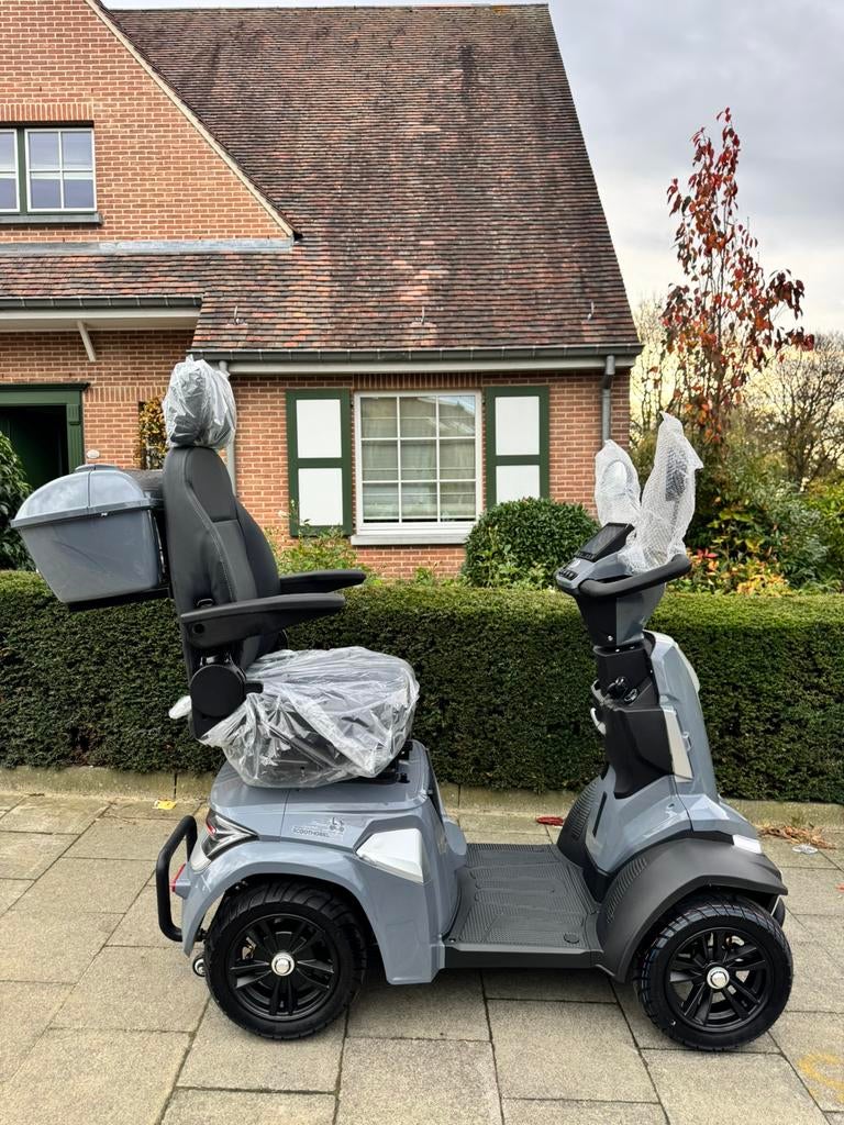 Scootmobiel MOBIETECH Falcon Deluxe Elektrische scooter PMR, Ophalen of Verzenden, Inklapbaar, Zo goed als nieuw, Elektrische rolstoel