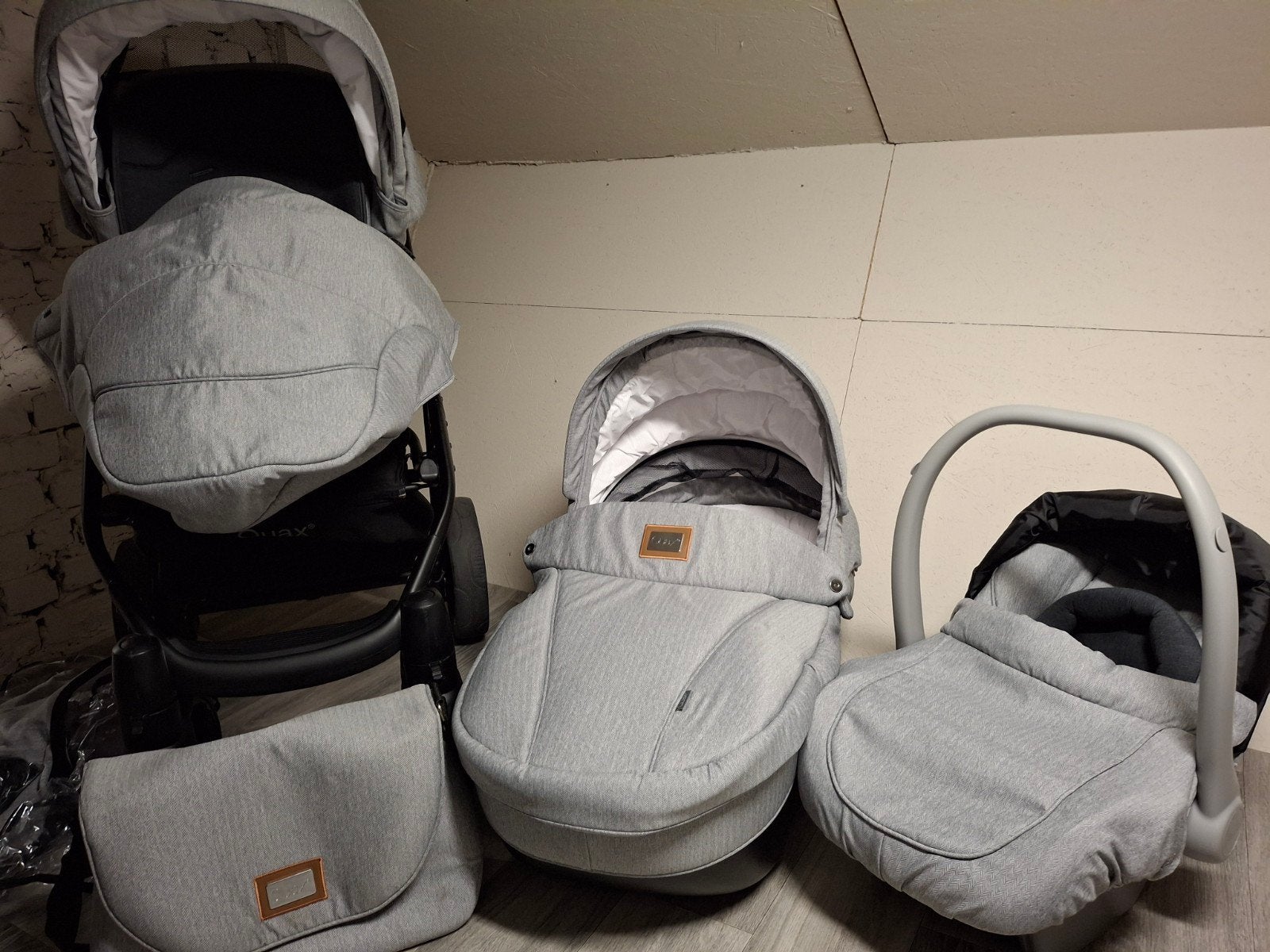 3 in 1 buggy van quax, Ophalen