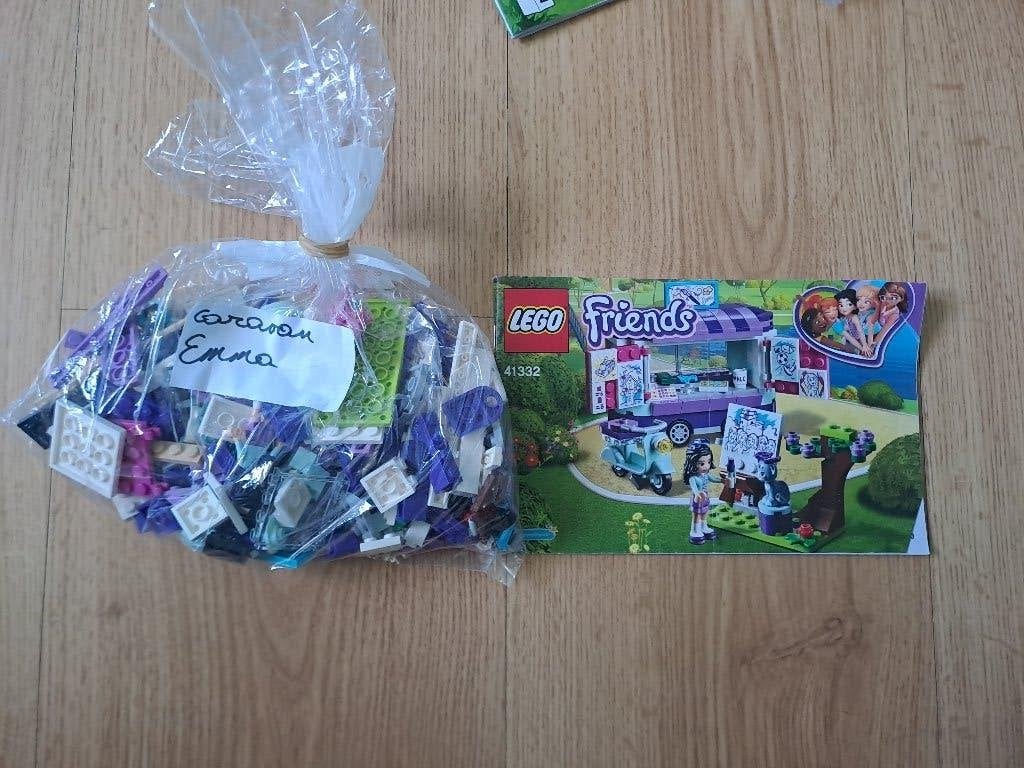 LEGO Friends 41332 – Emma's Art Stand, Ophalen, Zo goed als nieuw, Lego, Friends